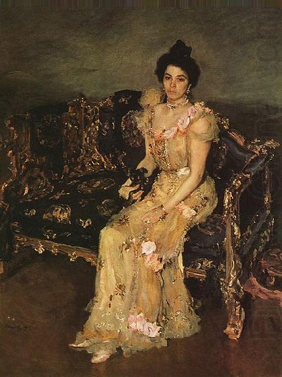 Portrait of S.M. Botkina, Valentin Serov